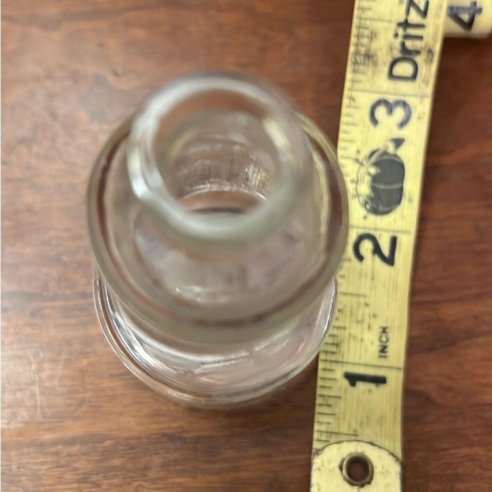 Transparent Glass Bottle for Home Decor